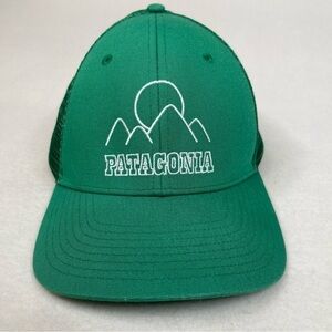 Patagonia Fitzroy Trucker Hat Green One Size Limited Edition